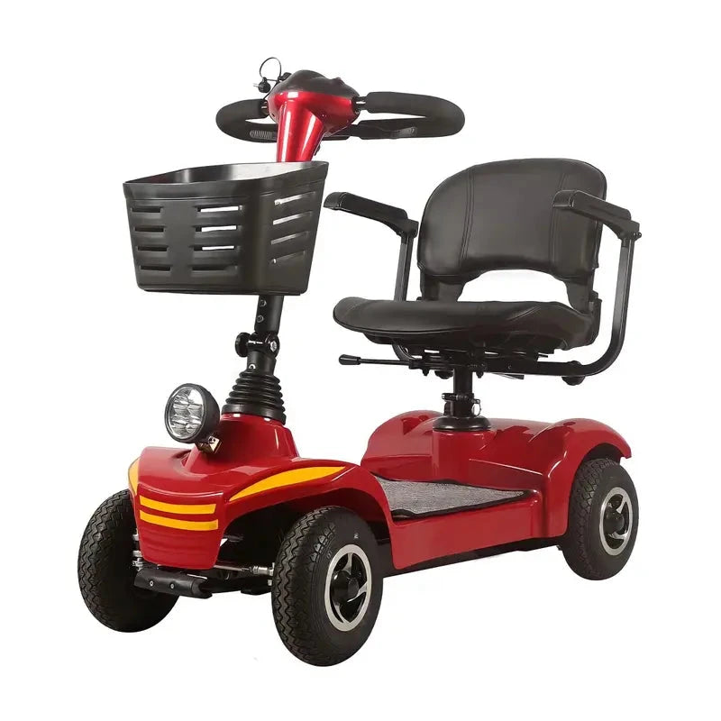 Future Wheels 4 Wheel Electric Mobility Scooter - Red