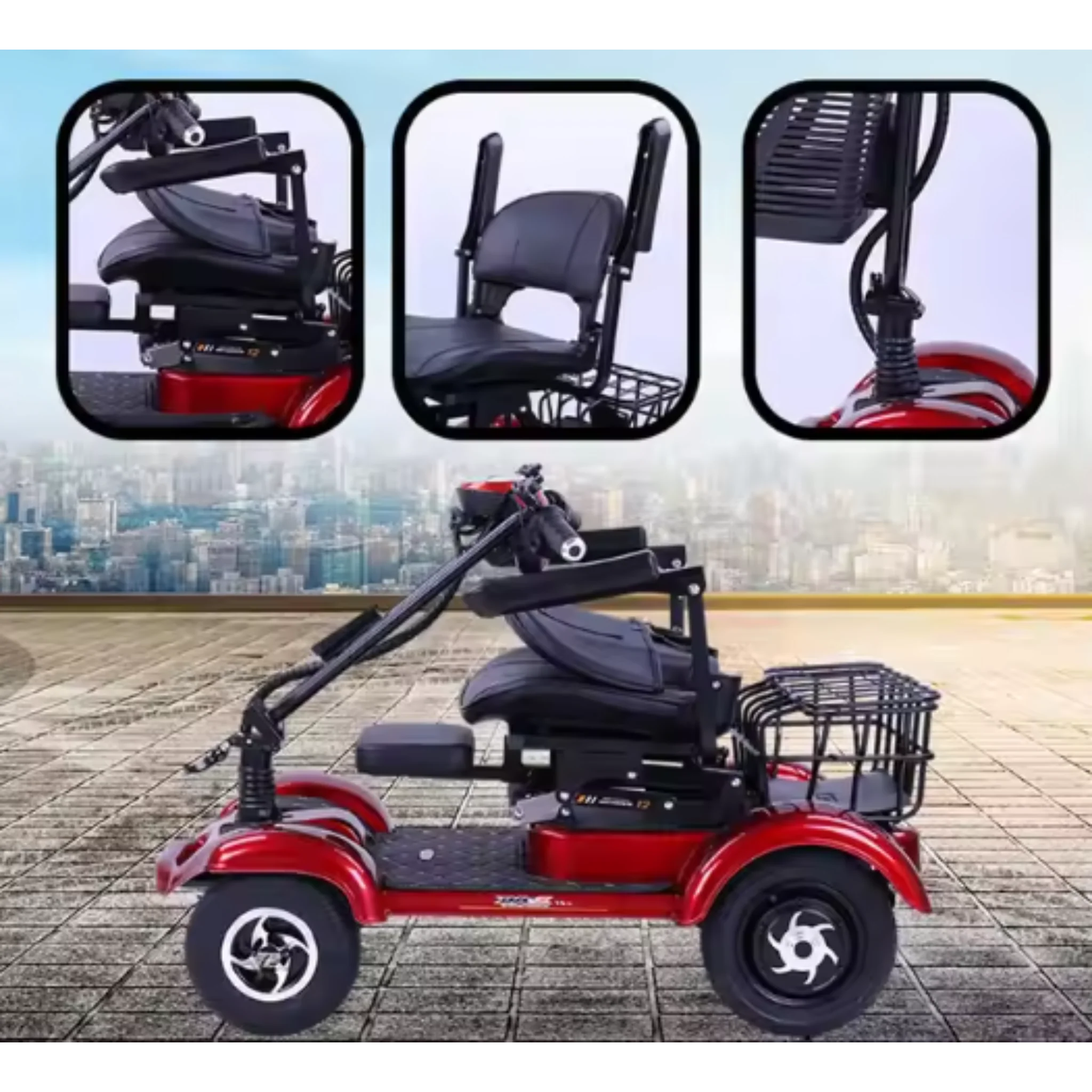 All-Terrain 4-Wheel Mobility Scooter